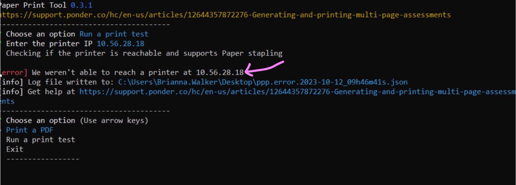 werent able to reach a printer.png